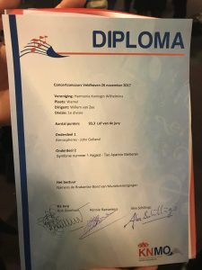 Concourswedstrijd 26-11 diploma HKW